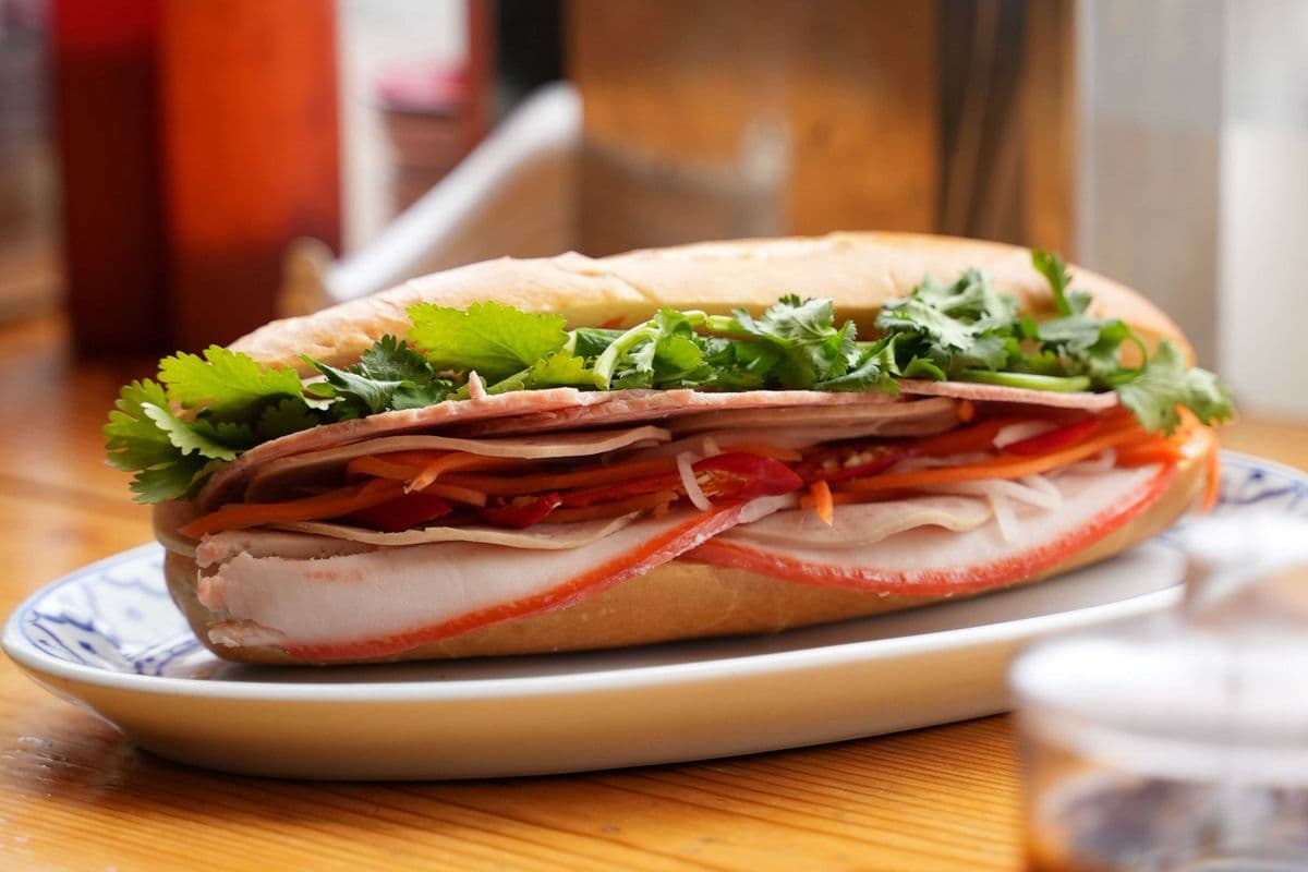 The cold cut Banh Mi