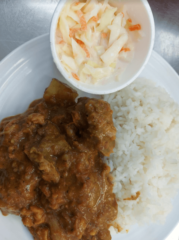 Curry Goat Meal
