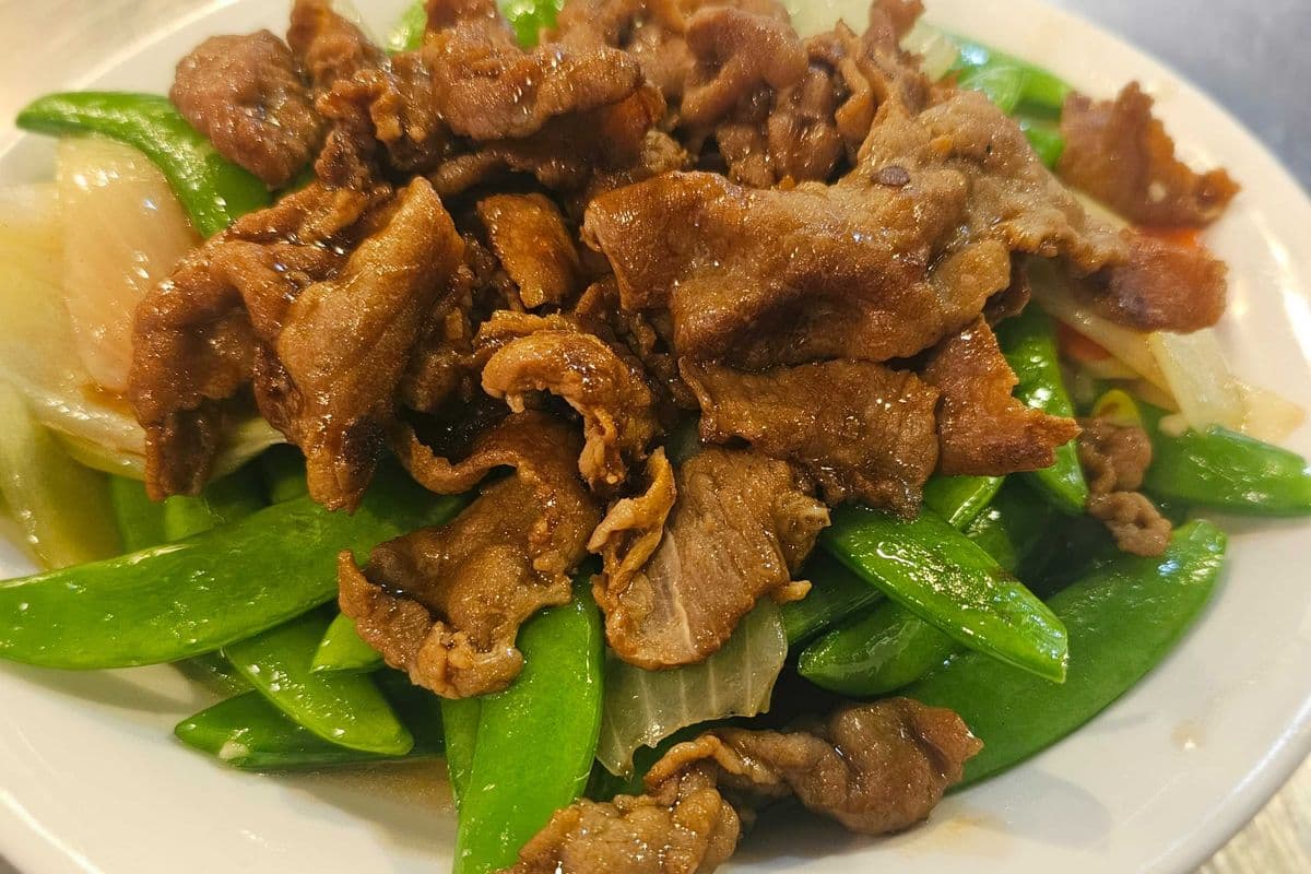 Beef and Snap Peas