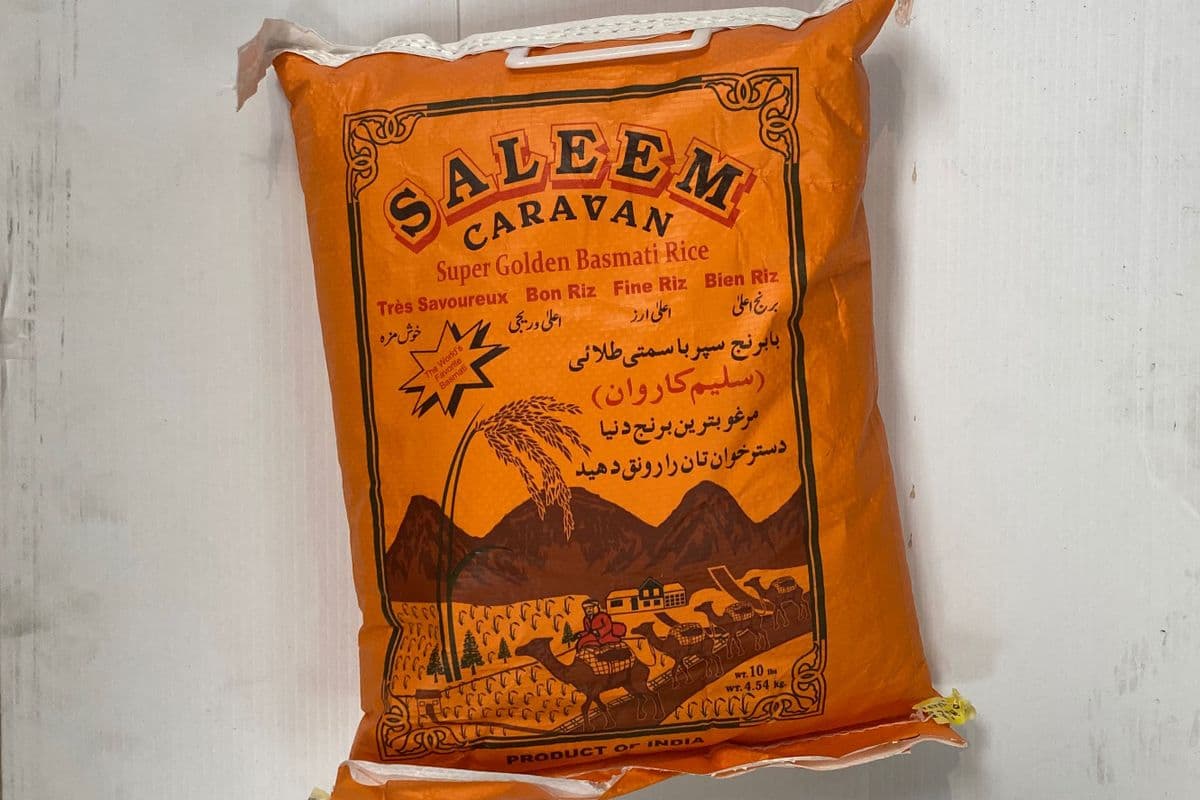 Out-of-stock Saleem Caravan Super Golden Basmati (4.54kg) (150 Cal)