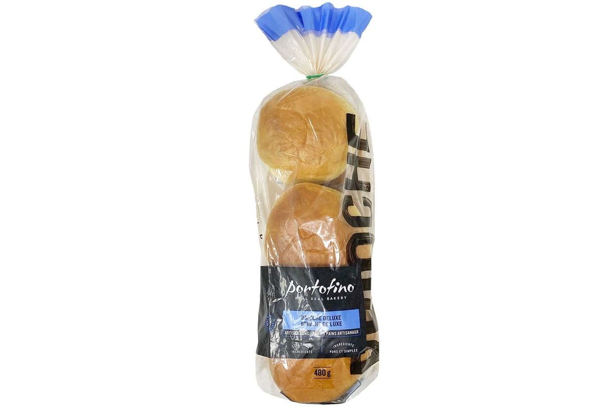 Portofino - Deluxe Brioche Hamburger Buns (6 Pack)