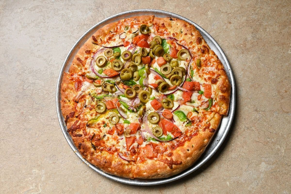 2 Pizza 10" Végétarienne / 10'' Vegetarian Pizza