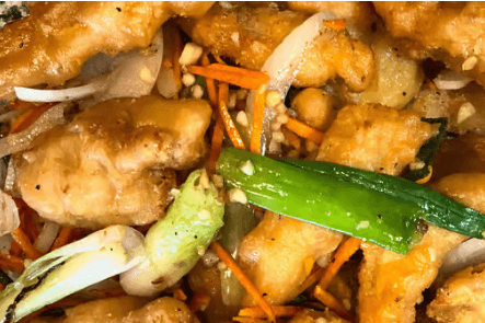 Crispy Beef, Chicken, or Pork with Pepper Salt