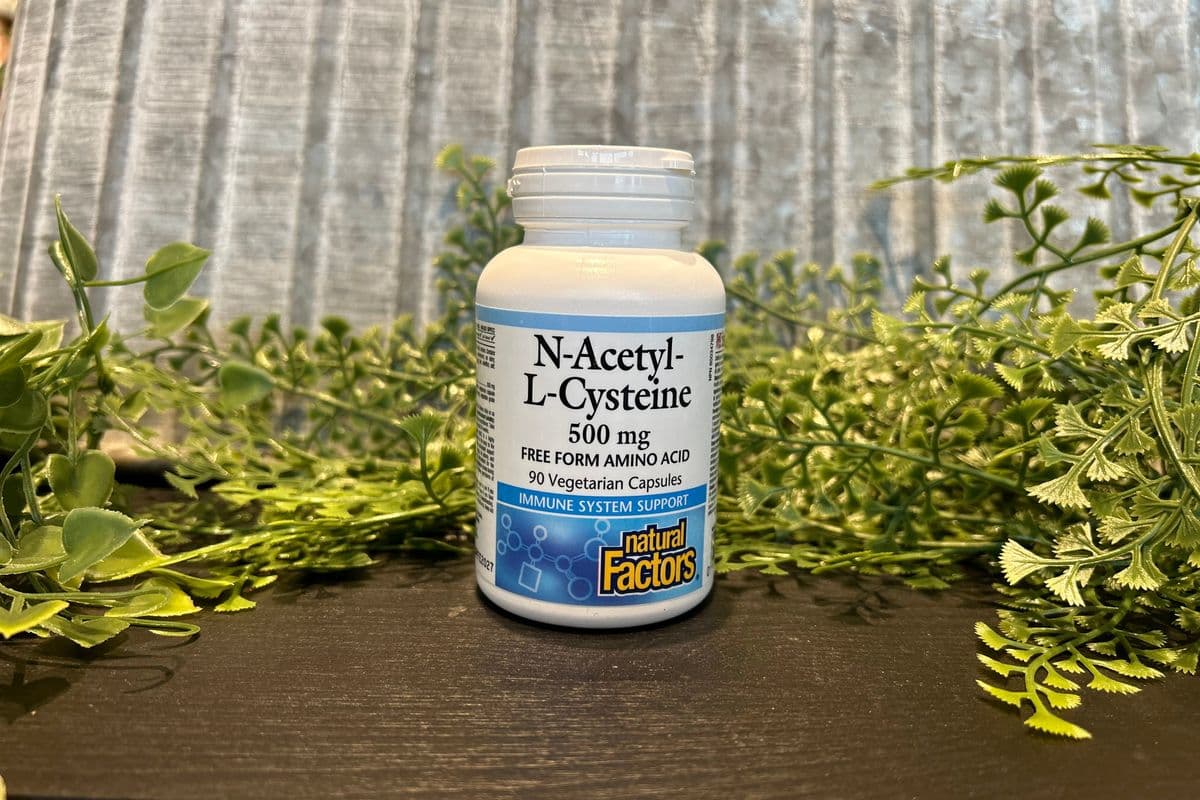 Natural Factors Nac (n-acetyl-l-cysteine) (500 mg)