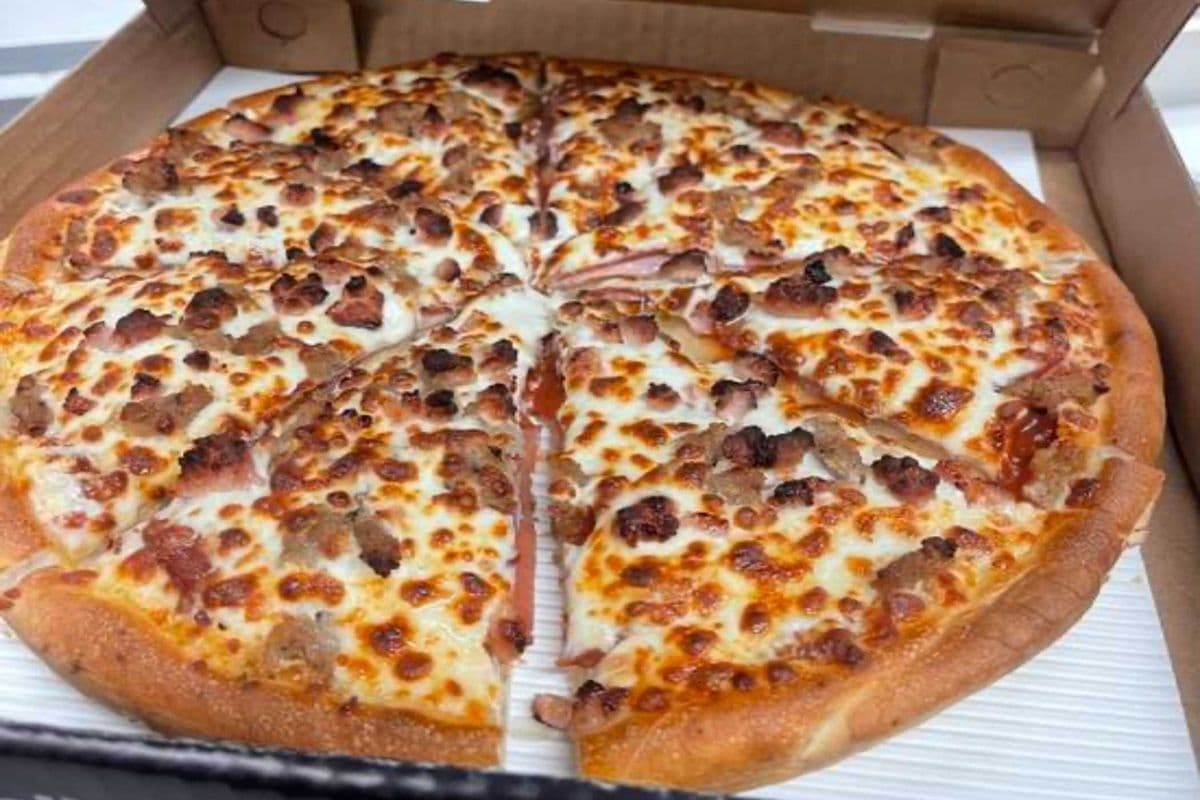 11. 14" Large All Meat Pizza