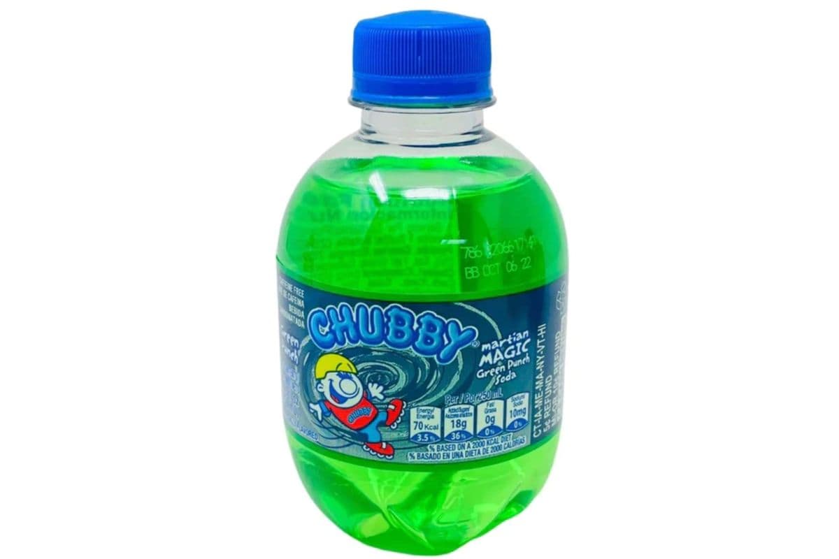 Chubby Martin Magic Green Punch Soda (250 ml)