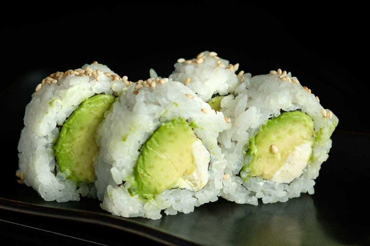 Avo and Cream Cheese Roll