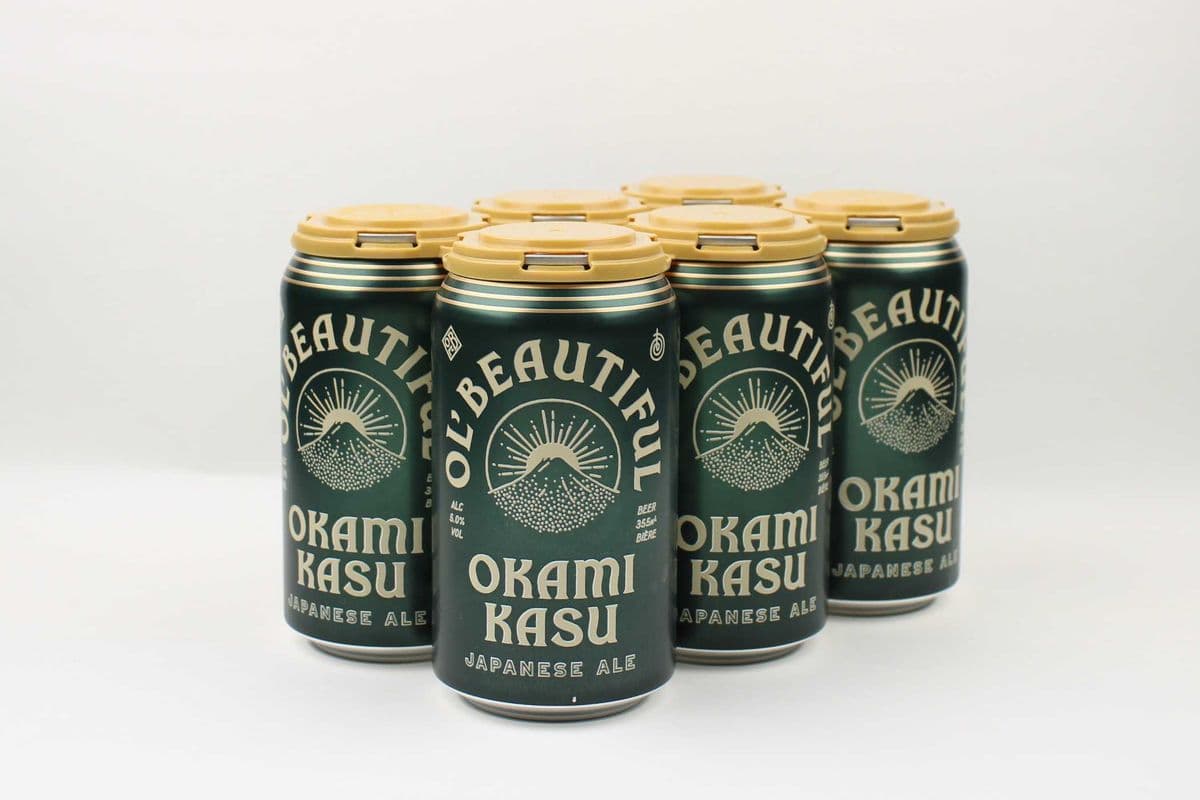 Ol Beautiful Okami Kasu Japanese Ale (6 x 355 ml)