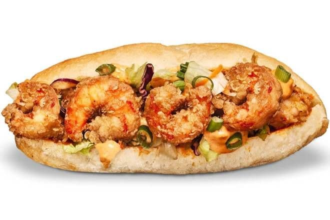 Dynamite Shrimps Sandwich