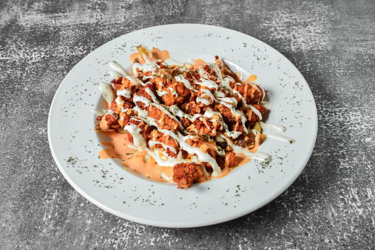Buffalo Chicken Poutine