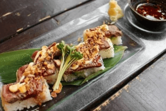 Beef Pressed Sushi (6pcs)