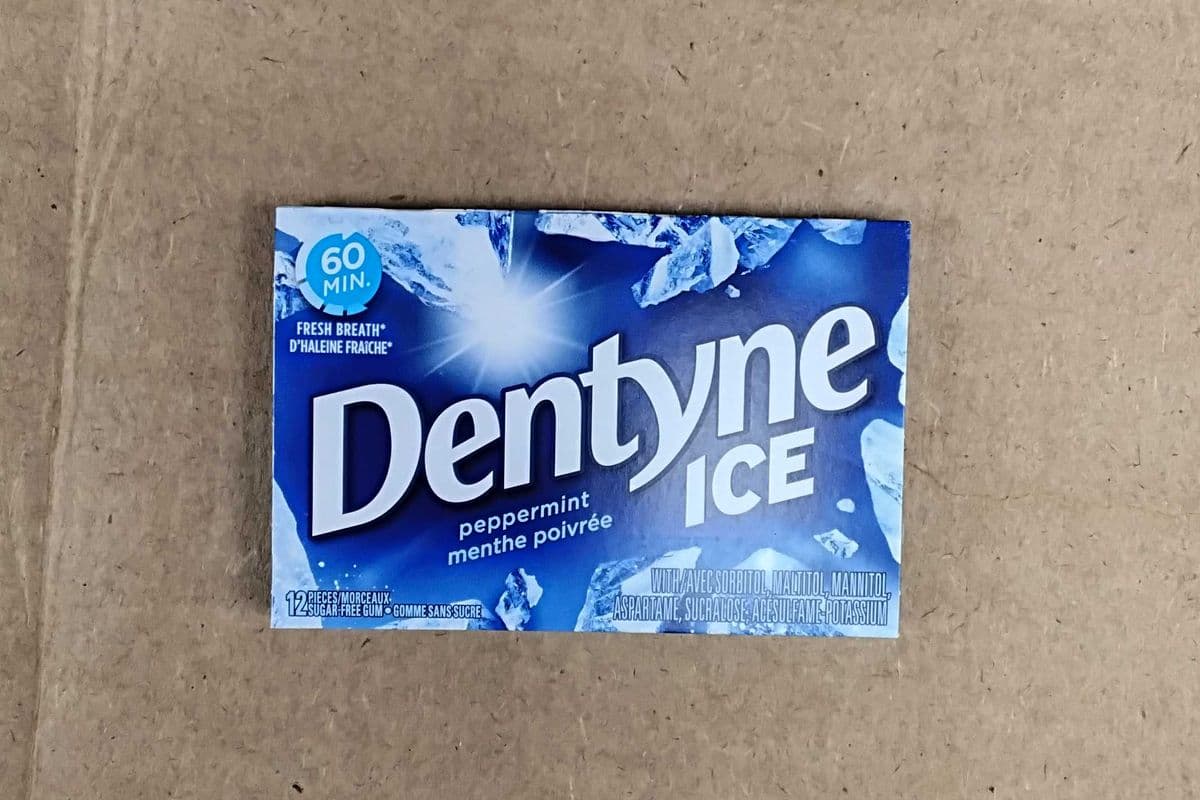 Dentyne Ice Peppermint.