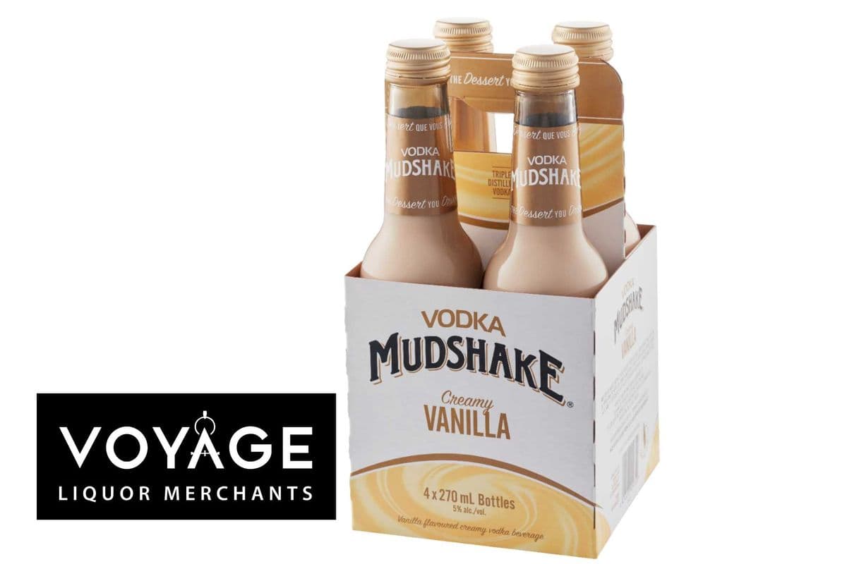 Vodka Mudshake French Vanilla (4 x 270 ml)