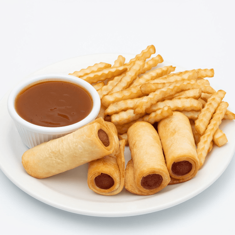 Saucisses Enfants / 4 Sausage Rolls Meal
