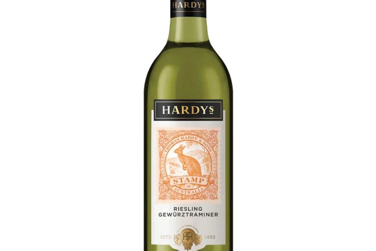 Hardys Stamp Riesling Gewürztraminer 750ml (1 x 750 ml)