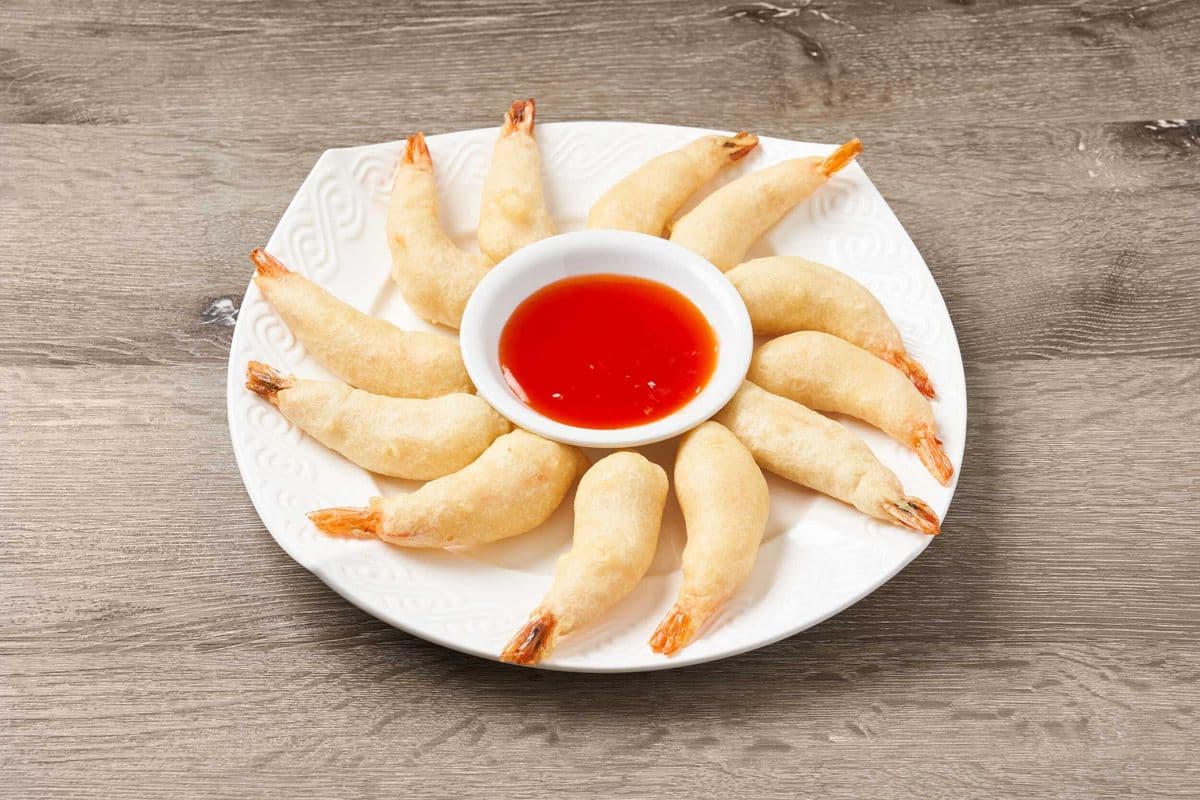 71. Breaded Shrimps (12 pcs) with Side of Sweet and Sour Sauce