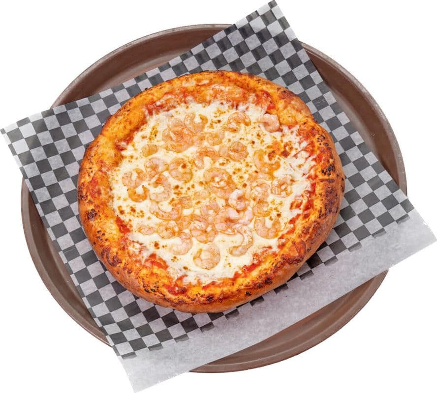 pizza aux crevettes