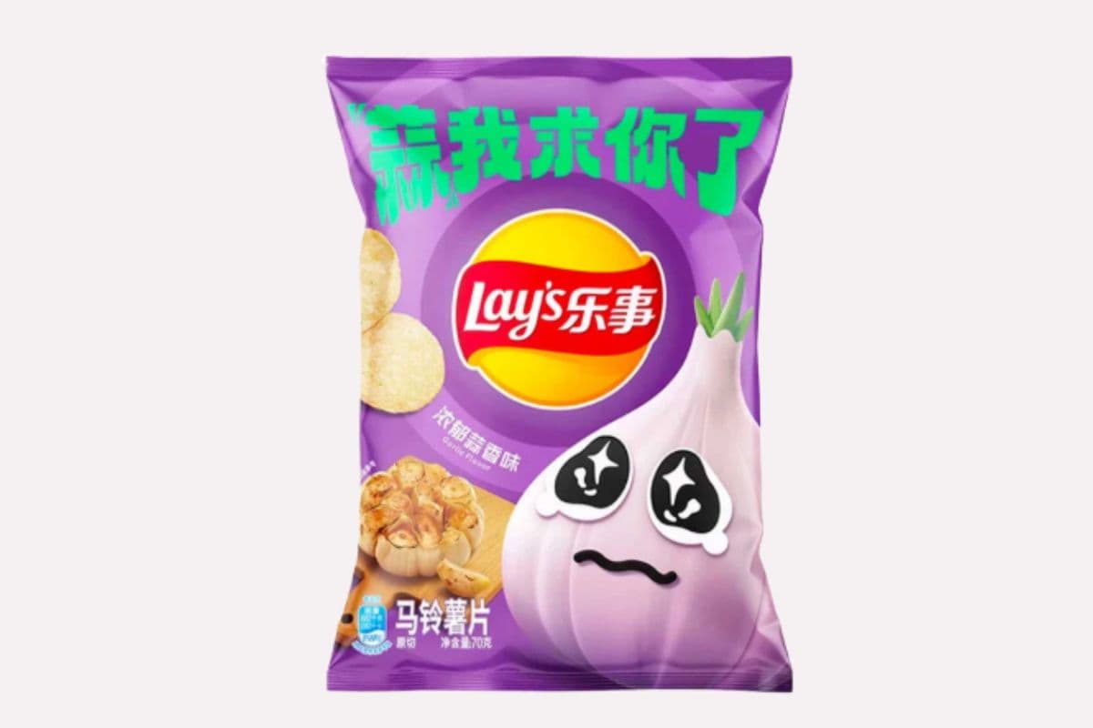 Chinese Lay’s Garlic Flavour