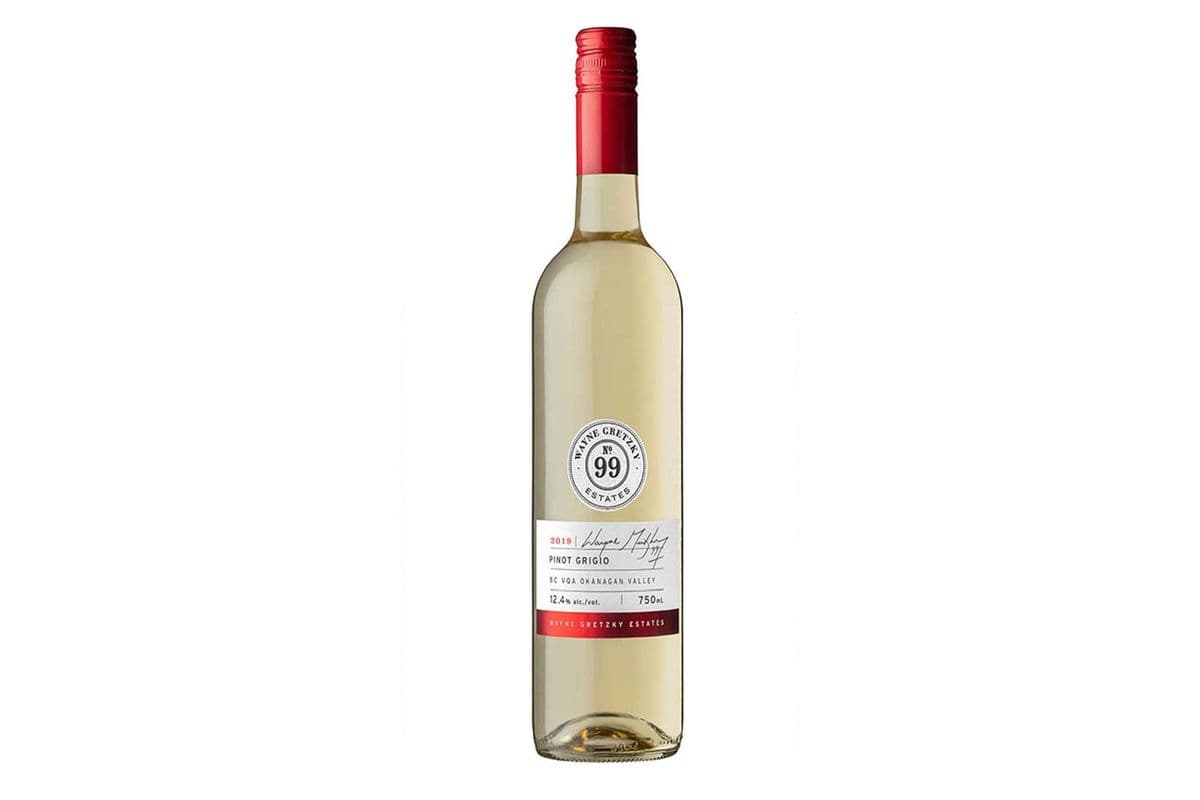 5934. WAYNE GRETZKY OKANAGAN PINOT GRIGIO (1 x 750ML)