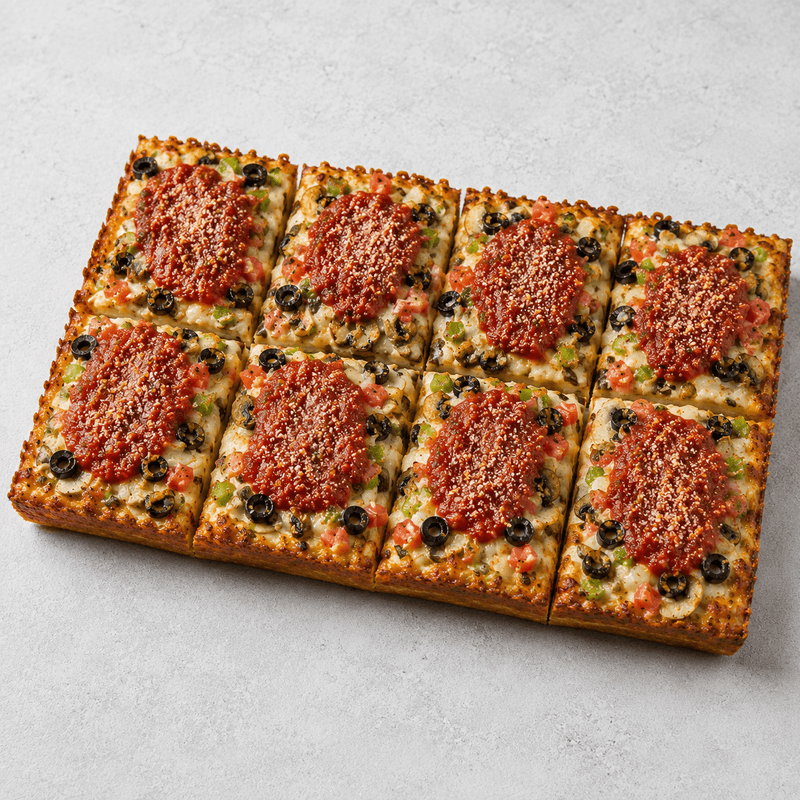 8 Square Veggie Supreme