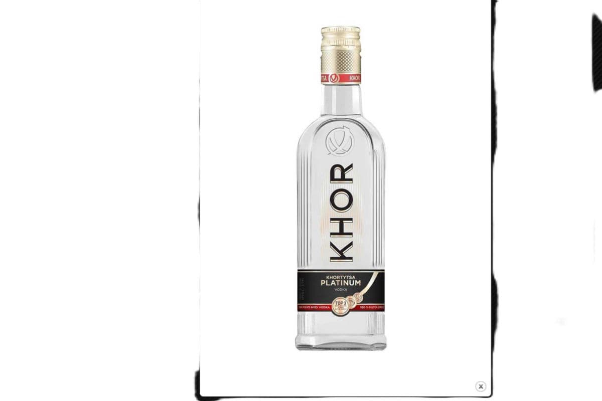 KHORTYTSA PLATINUM VODKA 375ML (1 x 375ML)
