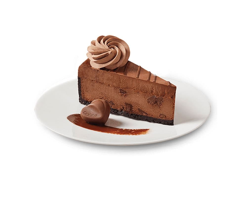 Godiva® Chocolate Cheesecake Slice