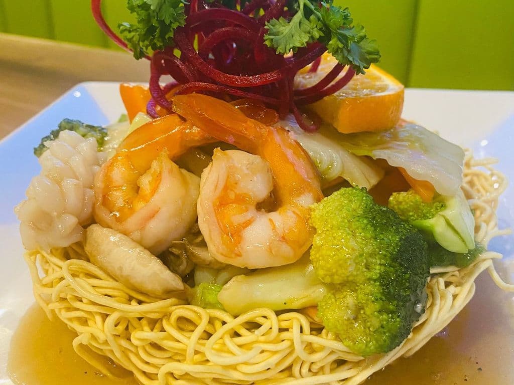 Crispy Egg Noodle