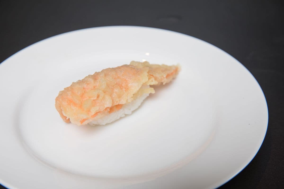Tempura Smoked Salmon Sushi