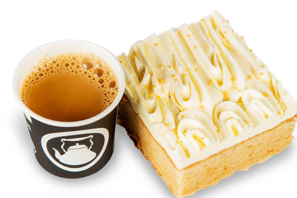 salted Caramel Cold Brew Cake