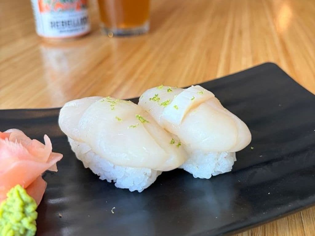 Fresh Hotate (Scallop) Nigiri (GF)