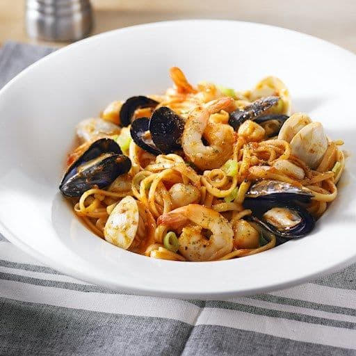 Seafood Linguine / Linguine aux fruits de mer