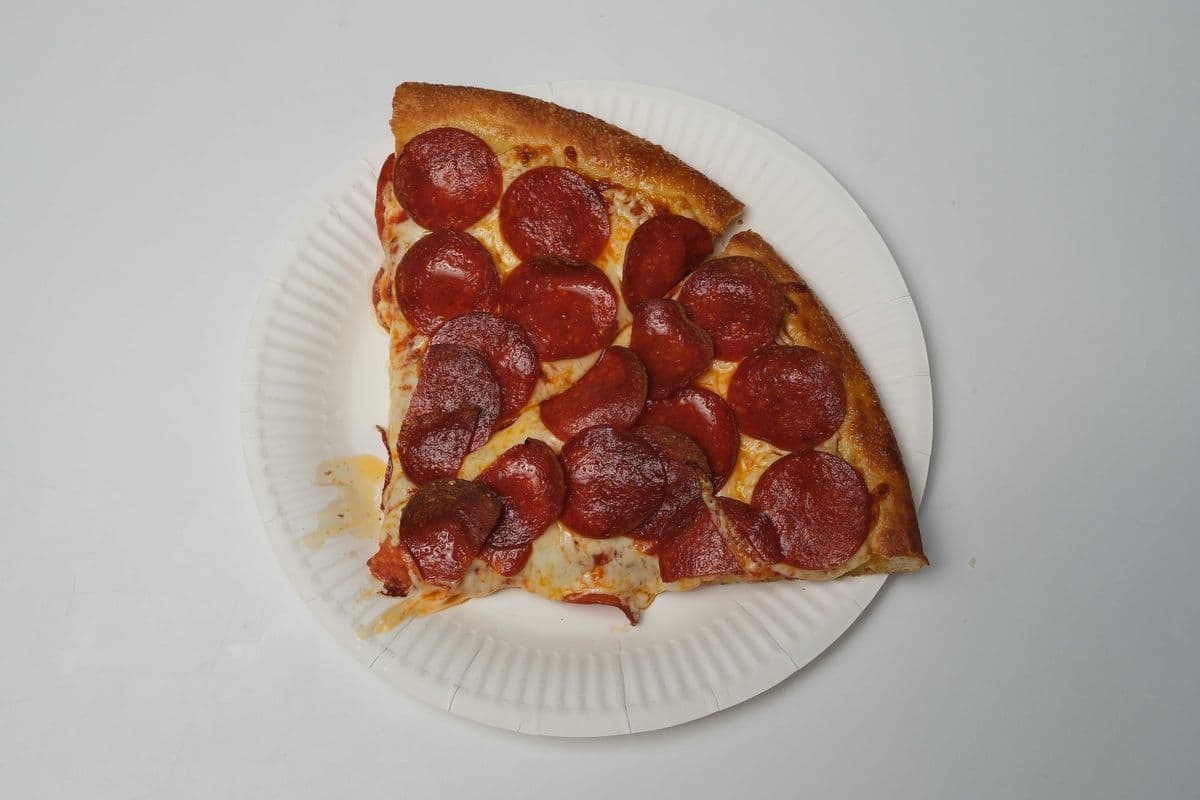 TWO PEPPERONI SLICES