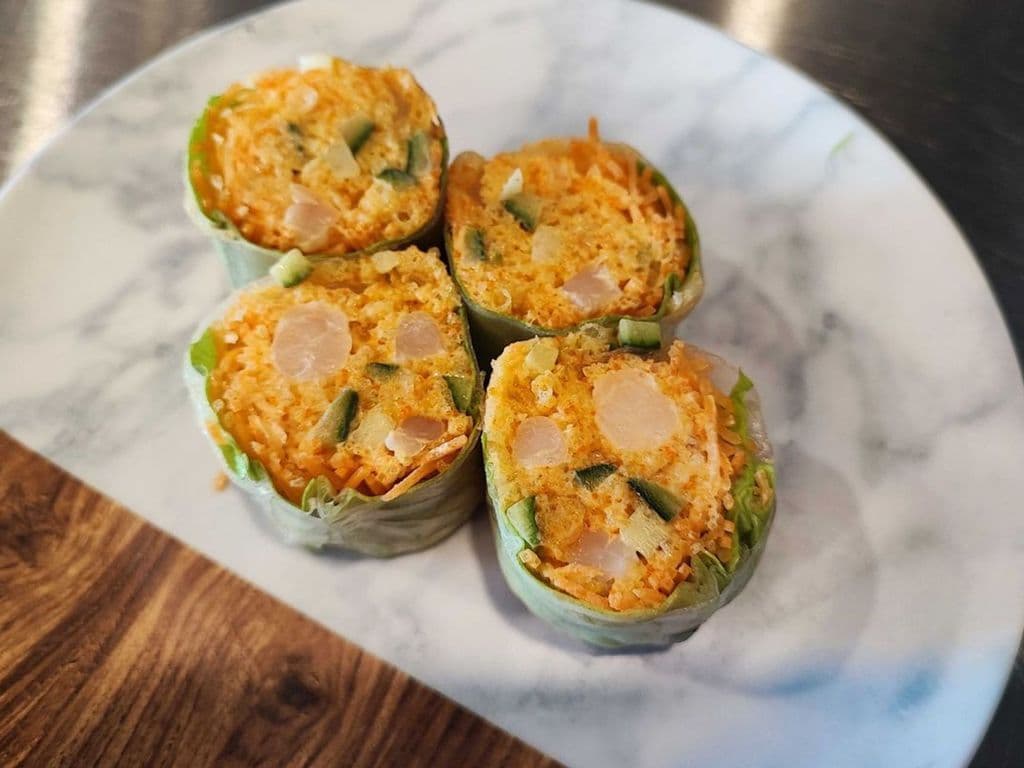 Tartare Maki Crevettes / Shrimp Tartare Maki