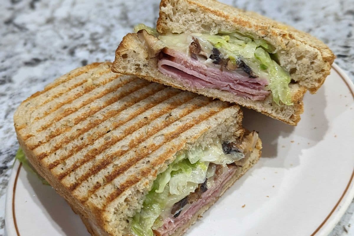 Ham Swiss Mushroom Melt