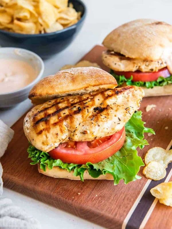 The Grill Chicken Sandwich