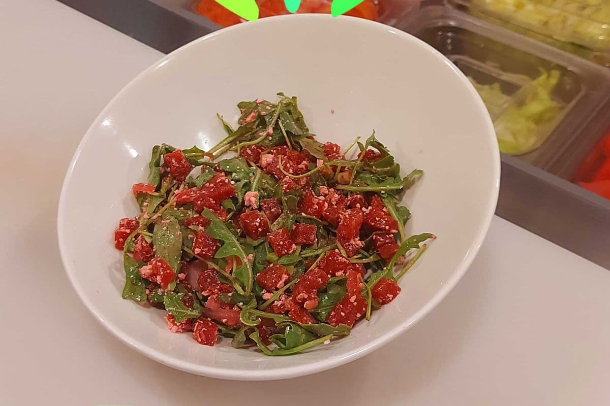 Salade bettrave Rokette et feta