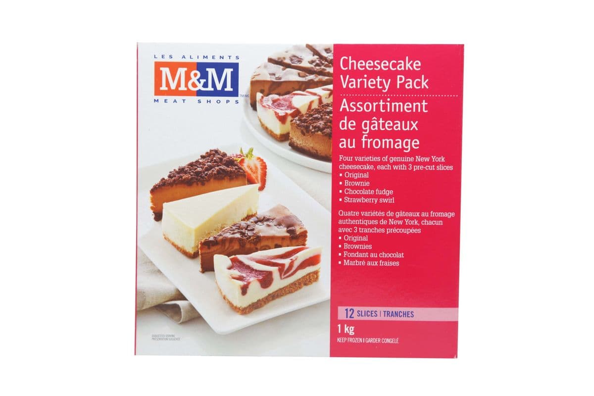 M&M Cheesecake Variety Pack (1 kg)