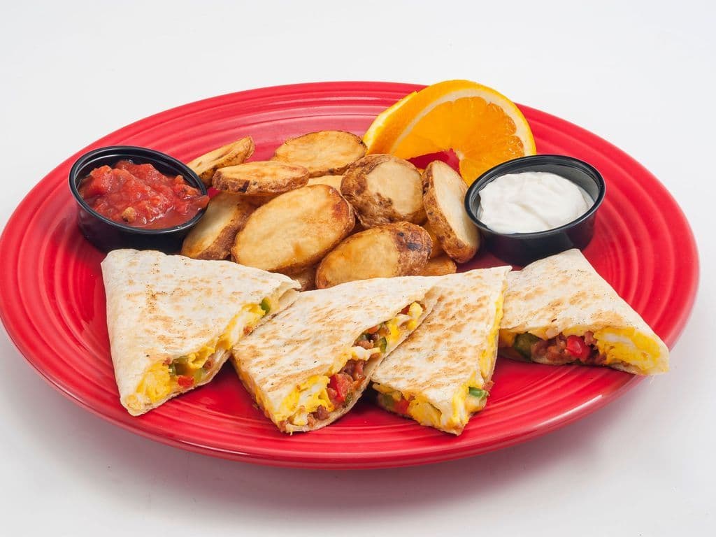 Western Breakfast Quesadilla