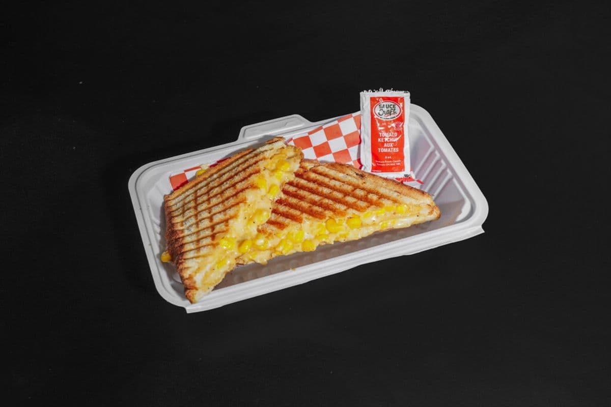 Cheese and Corn Sandwich