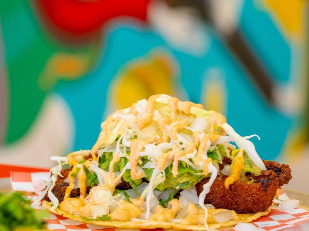 Baja Taco (Battered Fish)