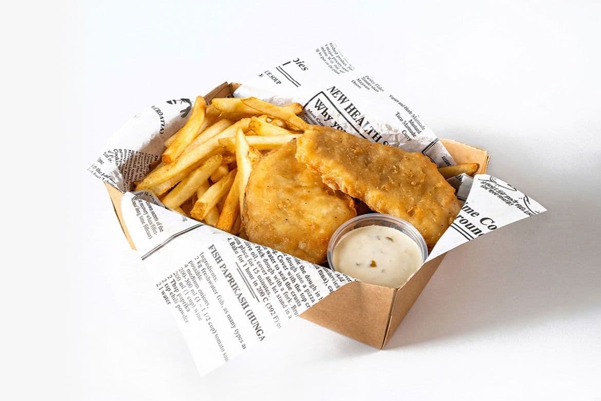 Haddock and Fries (2 pcs)