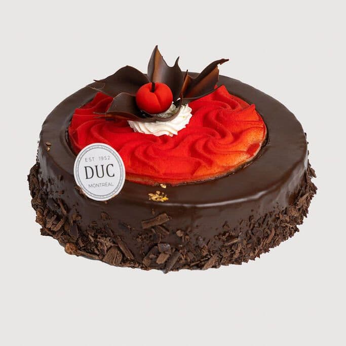 Gâteau forêt-noire (7-10 pers) / Black Forest Cake (7-10 People)