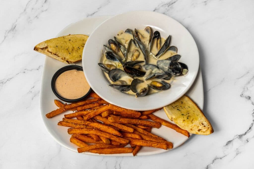 Mussels and Fries
