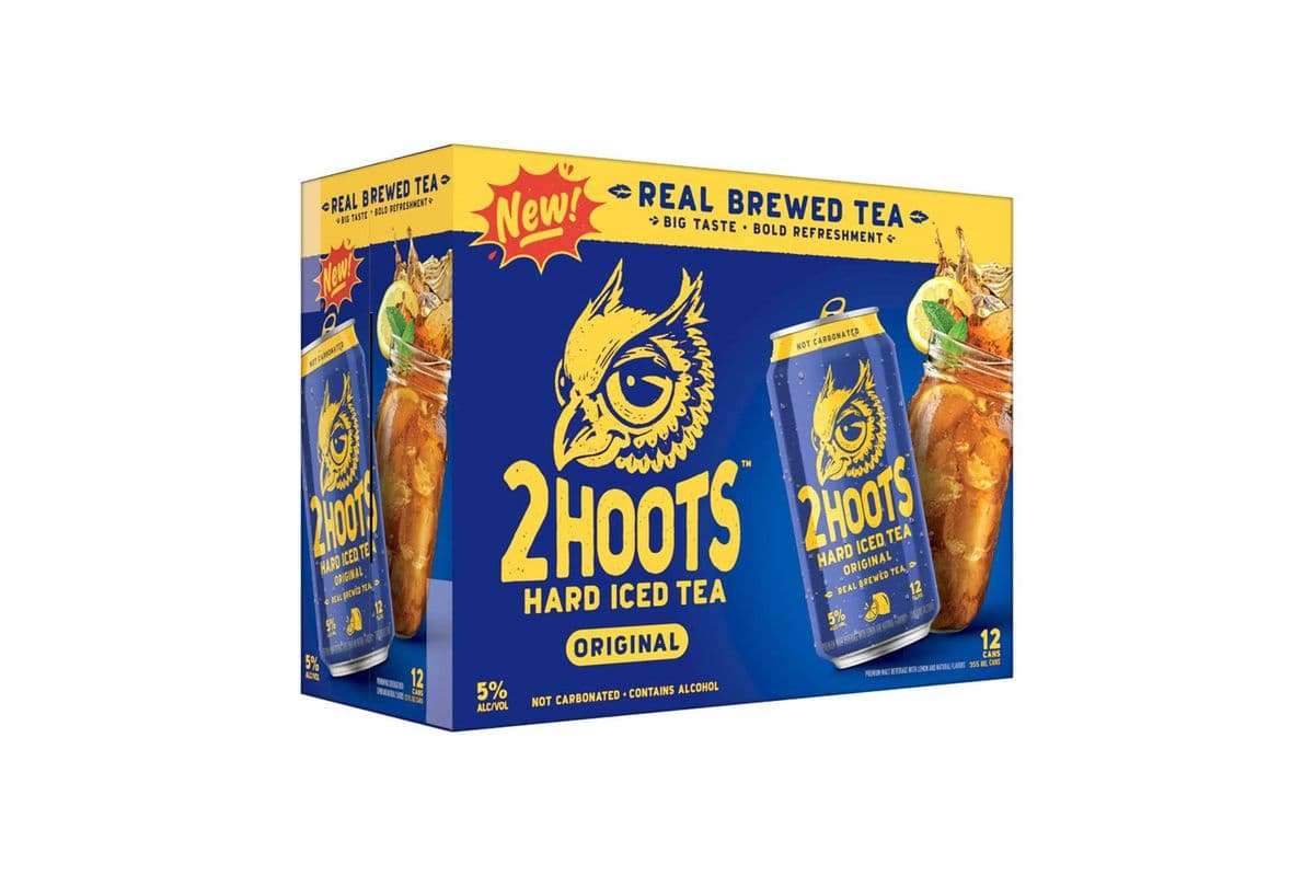 2 Hoots Hard Iced Tea (12 x 355 ml)