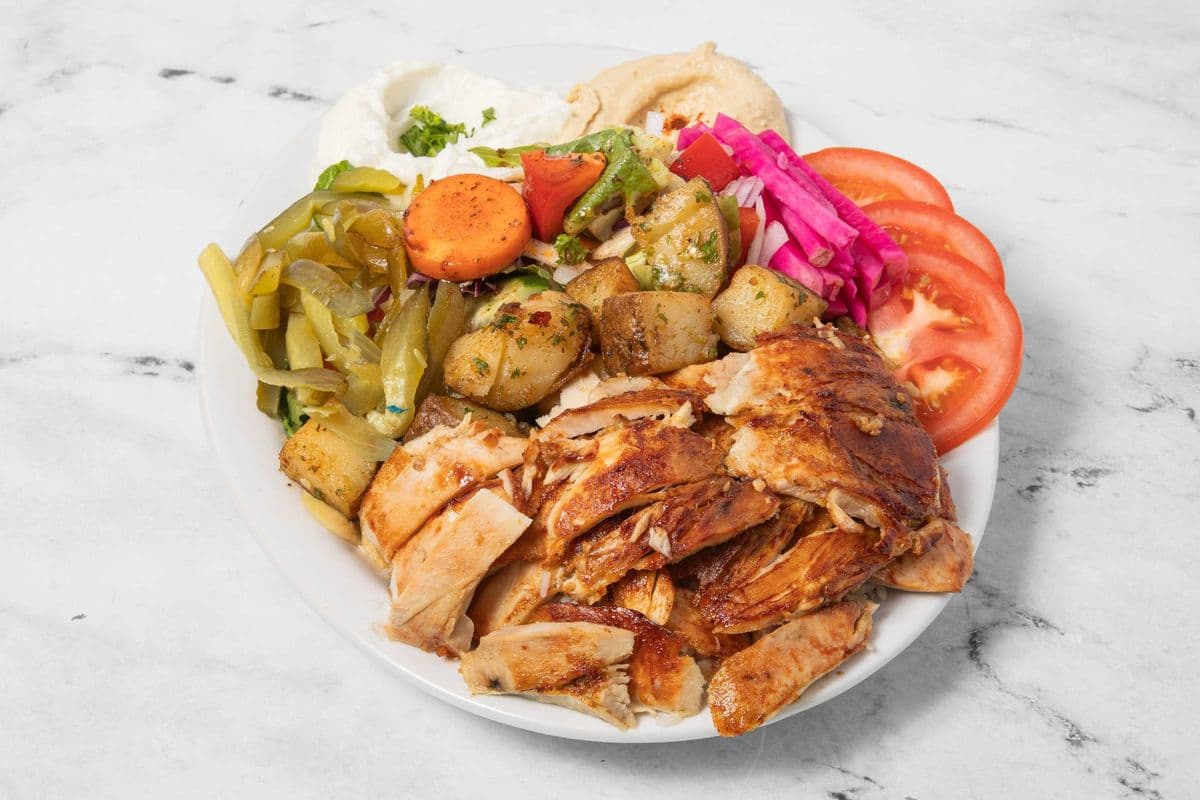 Chicken Shawarma Plate