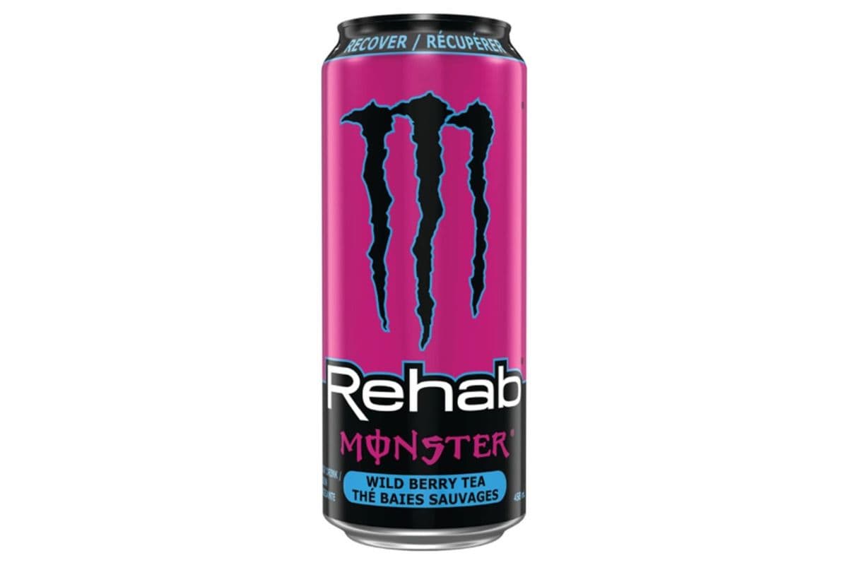 Monster Wild Berry Tea Rehab (458 mL)