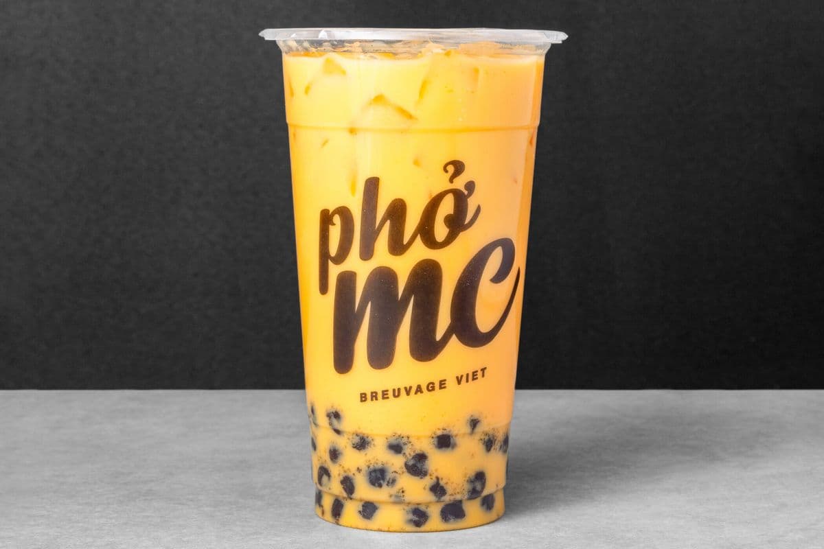 Bubble thé à la mangue / Bubble Tea With Mango