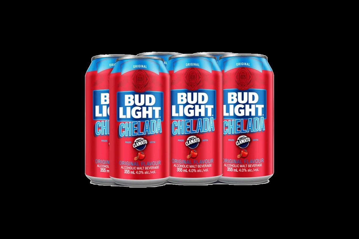 BUD LIGHT CHELADA (6 x 355ML CANS) (6 x 355ML)