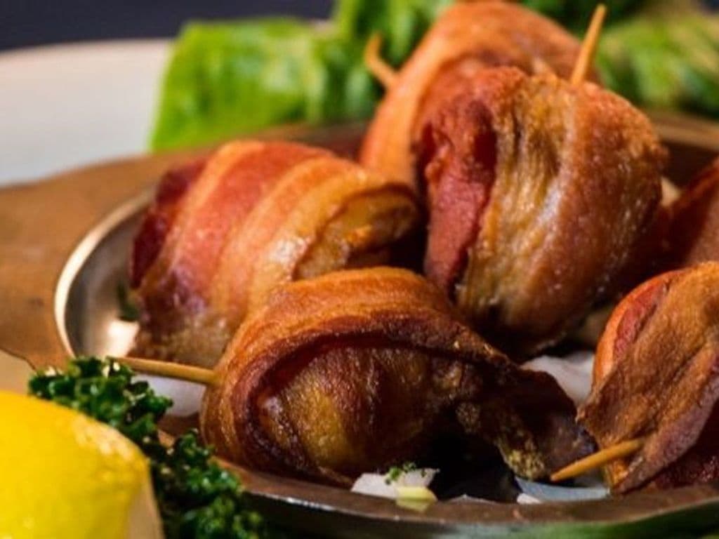 Scallops Wrapped in Bacon