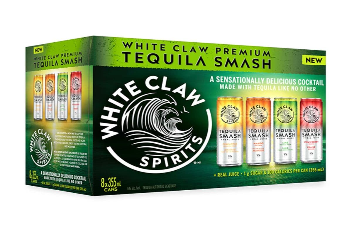 WHITE CLAW TEQUILA SMASH MIX 8*355ML CANS (8 x 8*355 ML )
